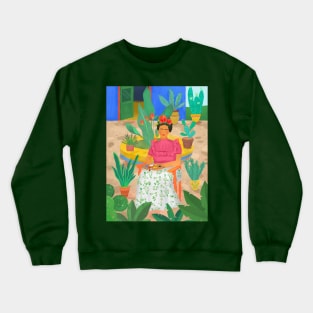 Frida Khalo Crewneck Sweatshirt